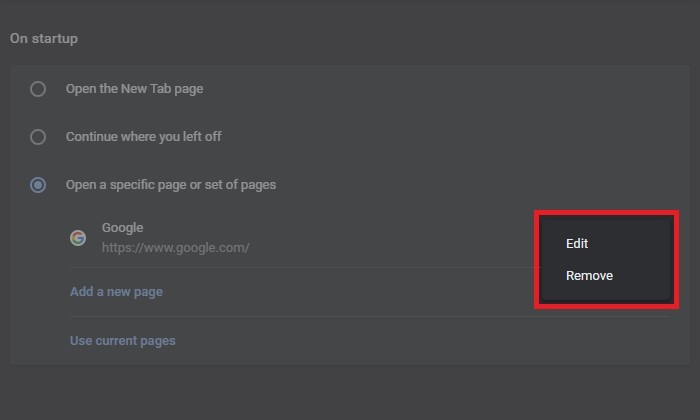 Cara Menjadikan Google Halaman Awal Google Chrome 5