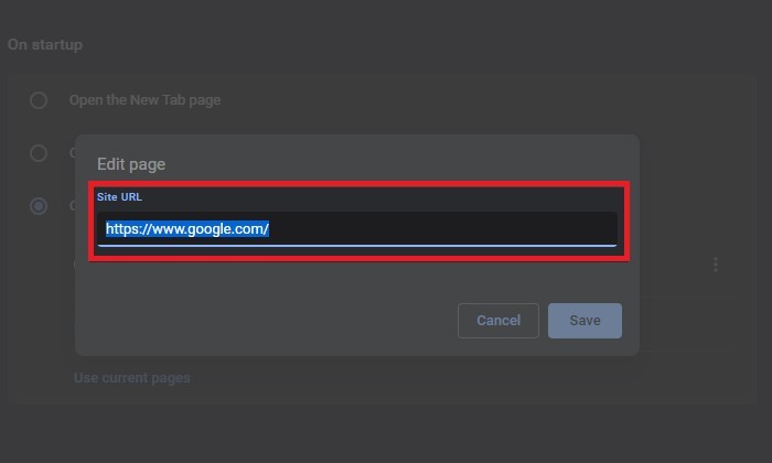 Cara Menjadikan Google Halaman Awal Google Chrome 6