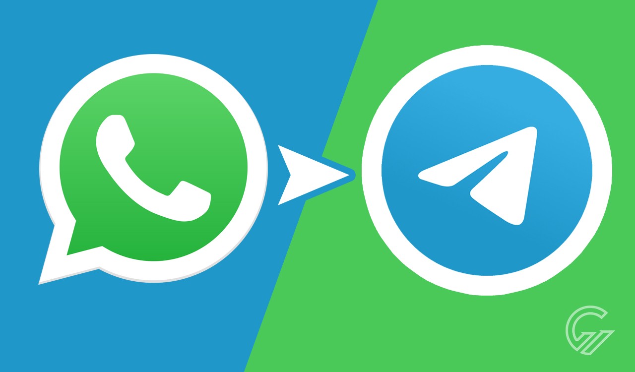 Ekspor WhatsApp Telegram Logo