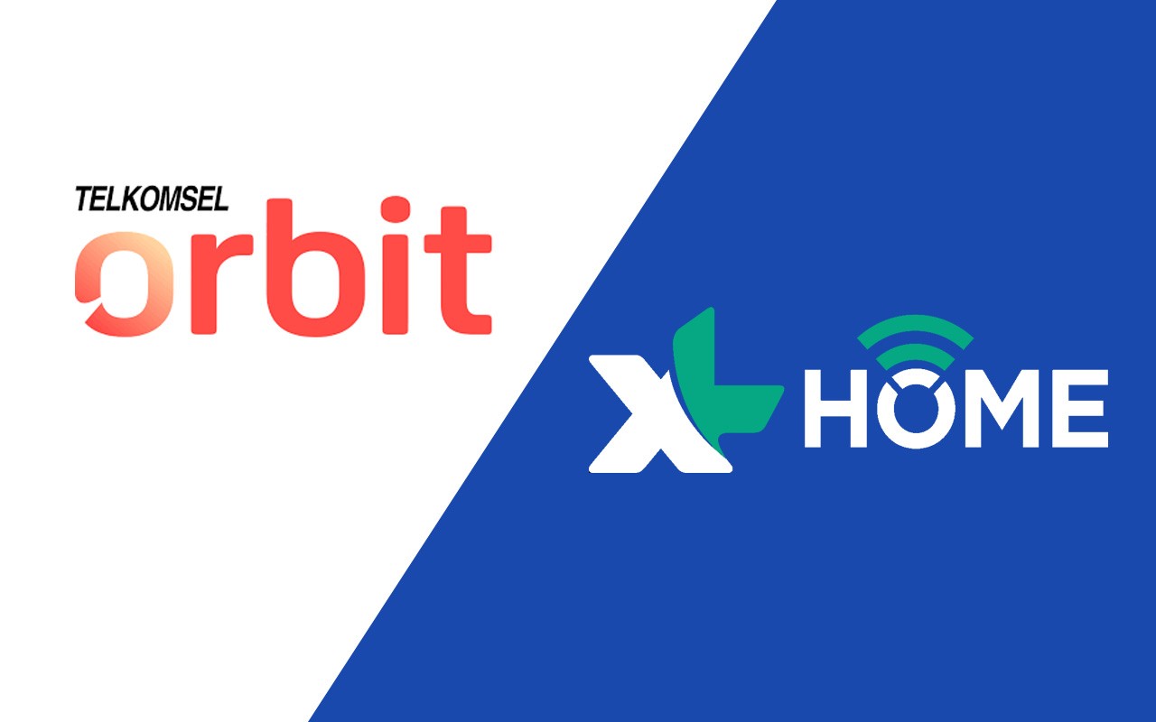 Telkomsel Orbit vs XL Home Header