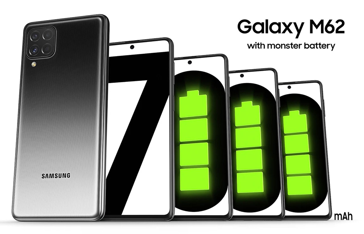 Samsung Galaxy M62 Big Battery