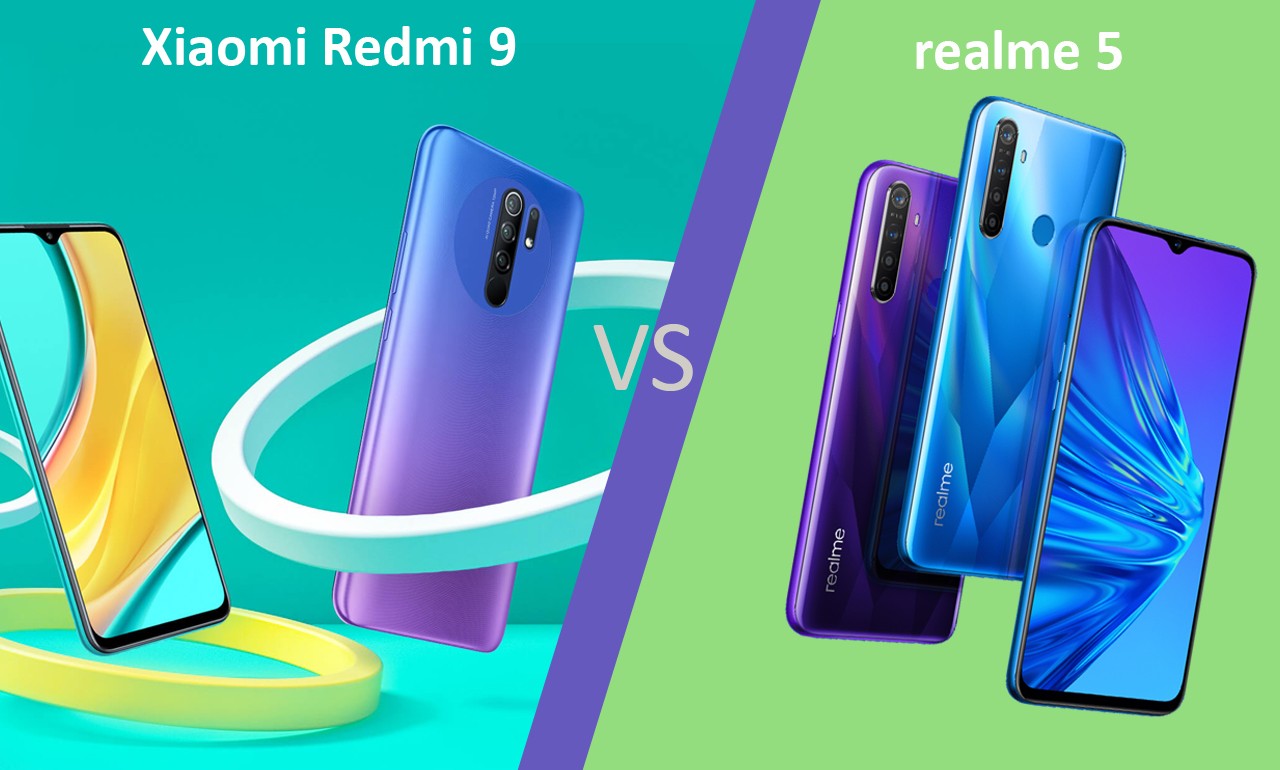 Xiaomi Redmi 9 vs realme 5 Feature