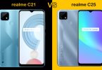 realme C21 vs realme C25