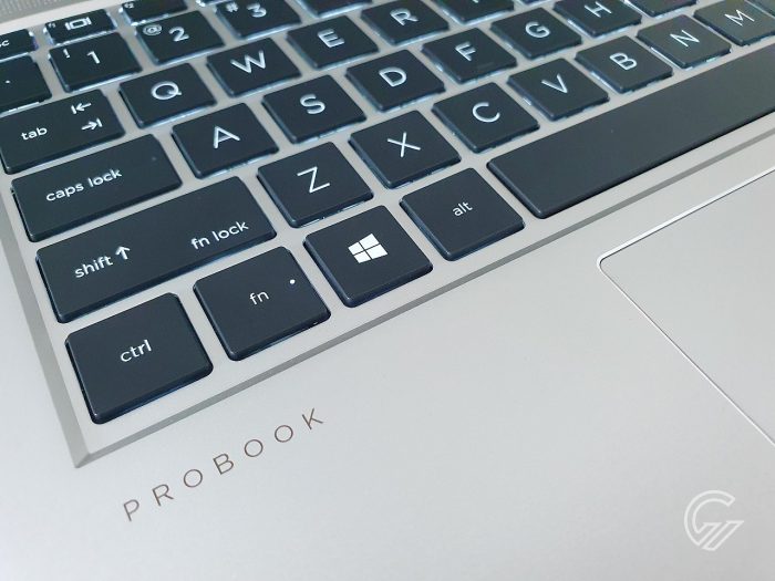 HP ProBook x360 435 G7 Logo Keyboard