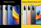 POCO X3 Pro vs Xiaomi Redmi Note 10 Pro