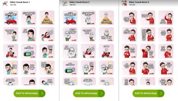 5 Stiker  WhatsApp Berkarakter Lucu  Buat Menghangatkan 