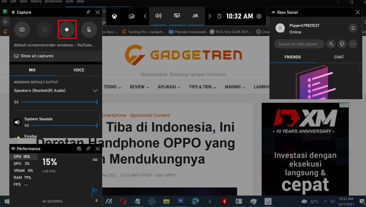 Cara Merekam Layar Laptop Berbasis Windows