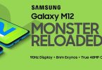 Samsung Galaxy M12 Header