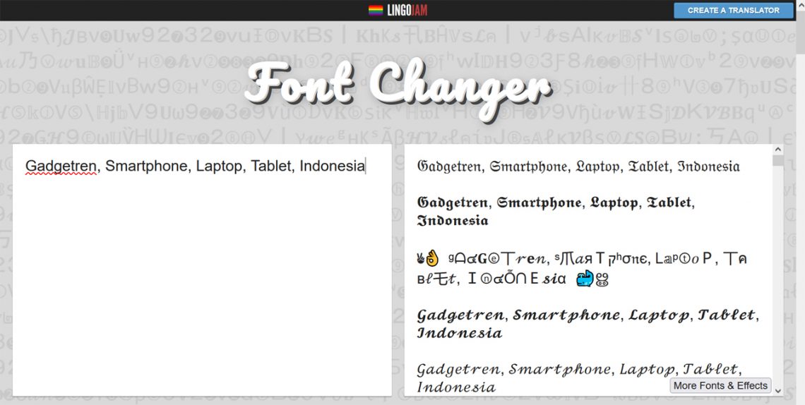 Dua Cara Mengubah Font Secara Online dengan Cepat dan Tanpa Install