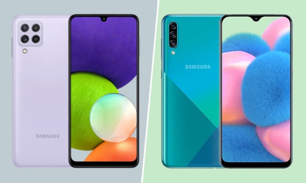 galaxy a20 vs a30s