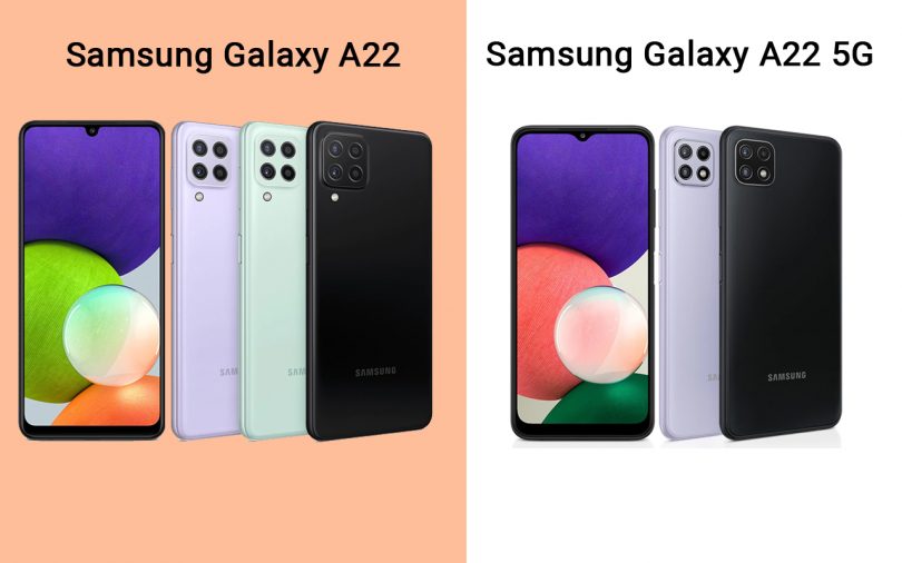 Samsung Galaxy A22 LTE Vs Galaxy A22 5G – Apa Bedanya?