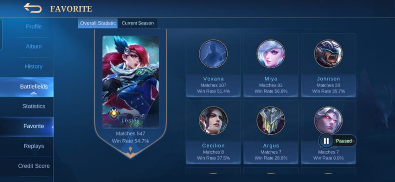 Cara Menghitung Win Rate Di Mobile Legends Untuk Hero Favorit Kamu