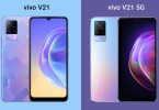 vivo V21 vs V21 5G