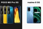 POCO M3 Pro 5G vs realme 8 5G