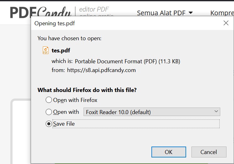 Convert Berkas Excel ke PDF