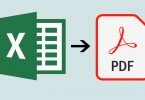 Excel To PDF Icon