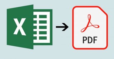Excel To PDF Icon
