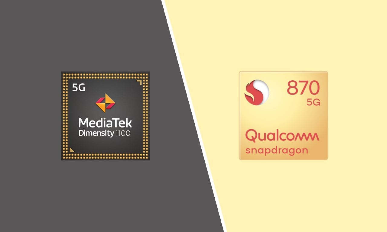 MediaTek Dimensity 1100 Vs Qualcomm Snapdragon 870 Header