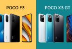 POCO F3 vs POCO X3 GT