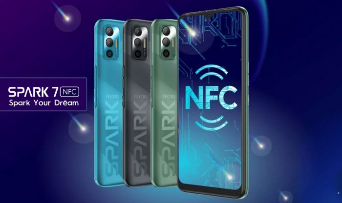 TECNO Spark 7 NFC Feature