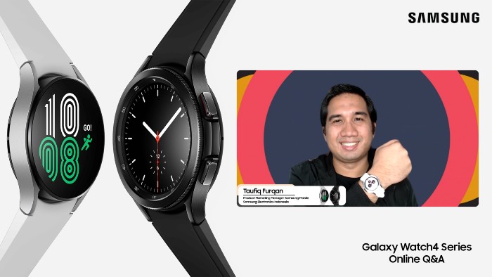 aufiq-Furqan-Product-Marketing-Manager-Samsung-Mobile-Samsung-Electronics-Indonesia-dalam-acara-Samsung-Galaxy-Watch4-series-Media-QA