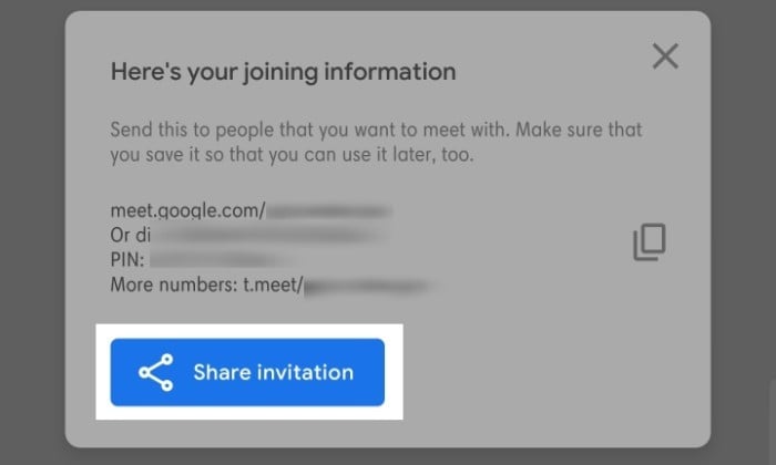 Cara Membuat Undangan Google Meet 3
