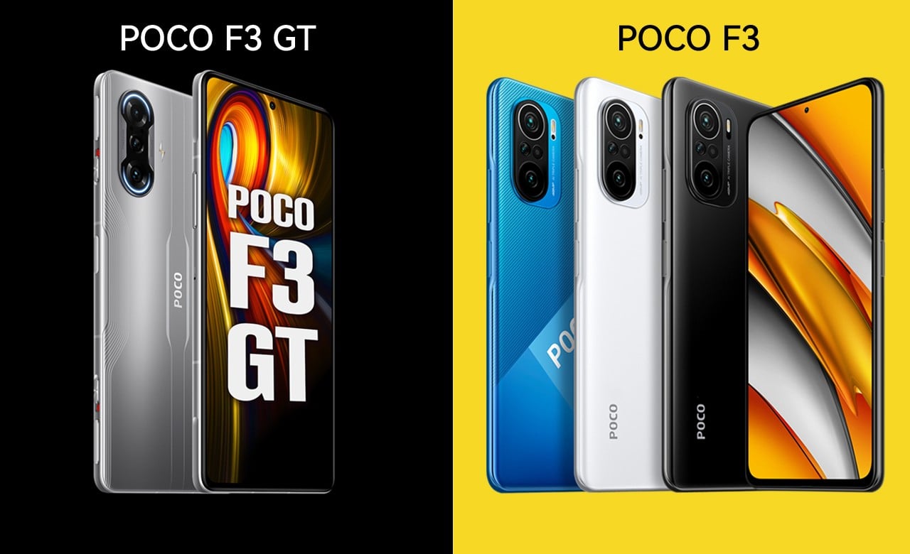 POCO F3 GT vs POCO F3