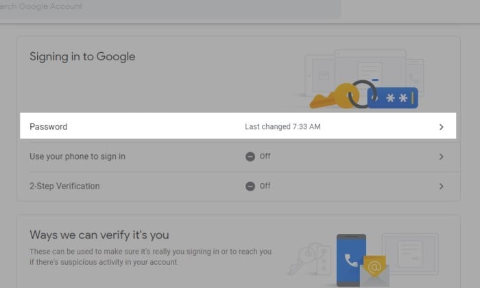 Cara Mengubah Kata Sandi Gmail - 13