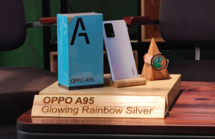 OPPO A95 Silver