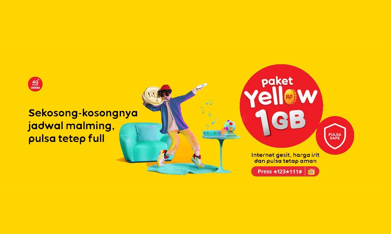 Paket Yellow Indosat - Header