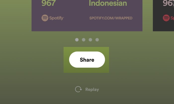 Cara Buat Spotify Wrapped 2021 - 6