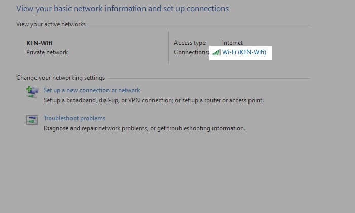 Cara mengetahui password WiFi yang sudah terhubung ke laptop 1