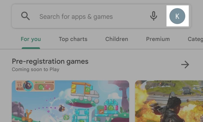 Cara Menghapus Pencarian di Play Store - 1