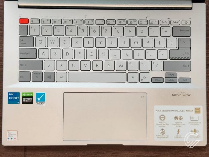 Vivobook Pro 14X OLED N7400 Keyboard