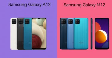 Samsung Galaxy A12 vs Galaxy M12