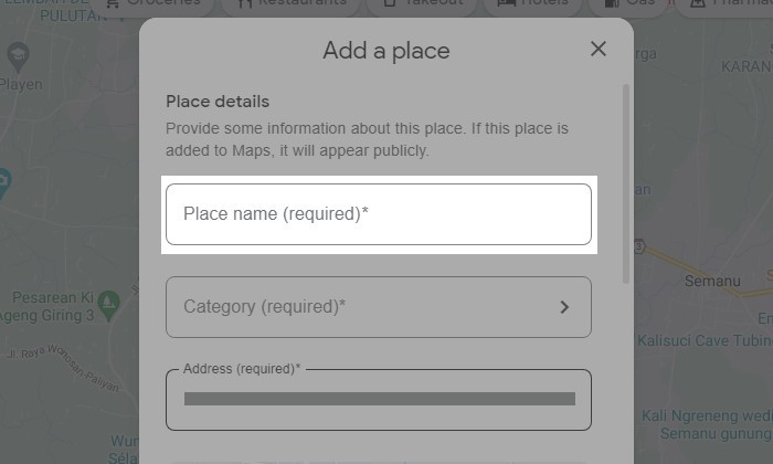 Cara Membuat dan Menambahkan Lokasi Baru di Google Maps - 11