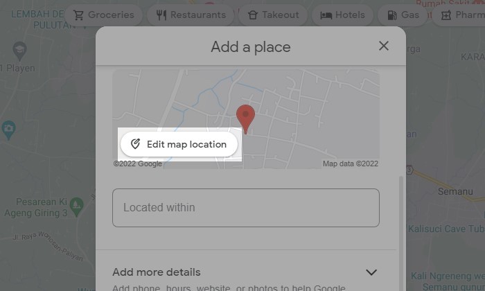 Cara Membuat dan Menambahkan Lokasi Baru di Google Maps - 12
