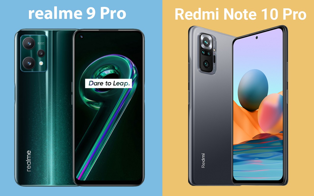 realme 9 Pro vs Redmi Note 10 Pro