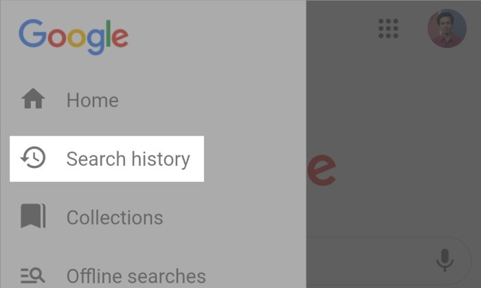 Cara Menghapus Pencarian Google - 3