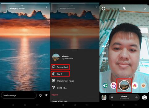 Cara Mencari Efek Story, Reels, dan Live di Instagram Untuk Digunakan ...