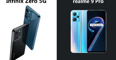 Infinix Zero 5G vs realme 9 Pro