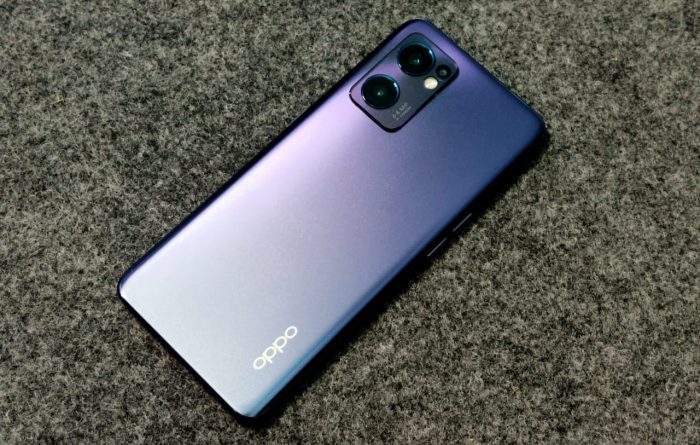 OPPO Reno7 5G Starry Black Back