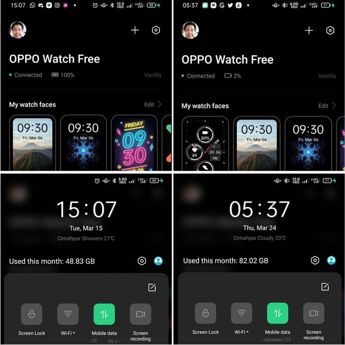 Baterai gratis jam tangan OPPO