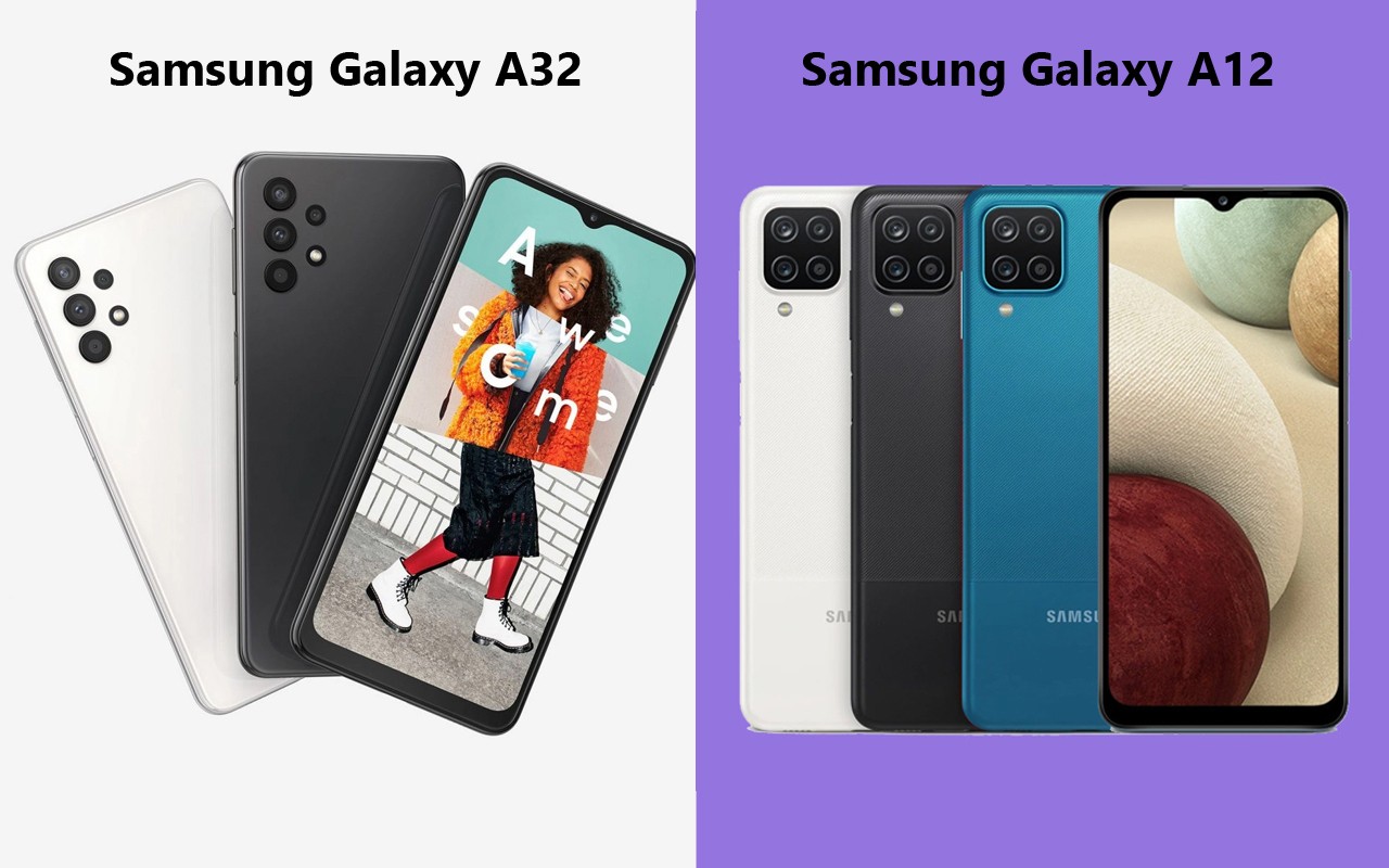 Samsung Galaxy A32 vs Galaxy A12