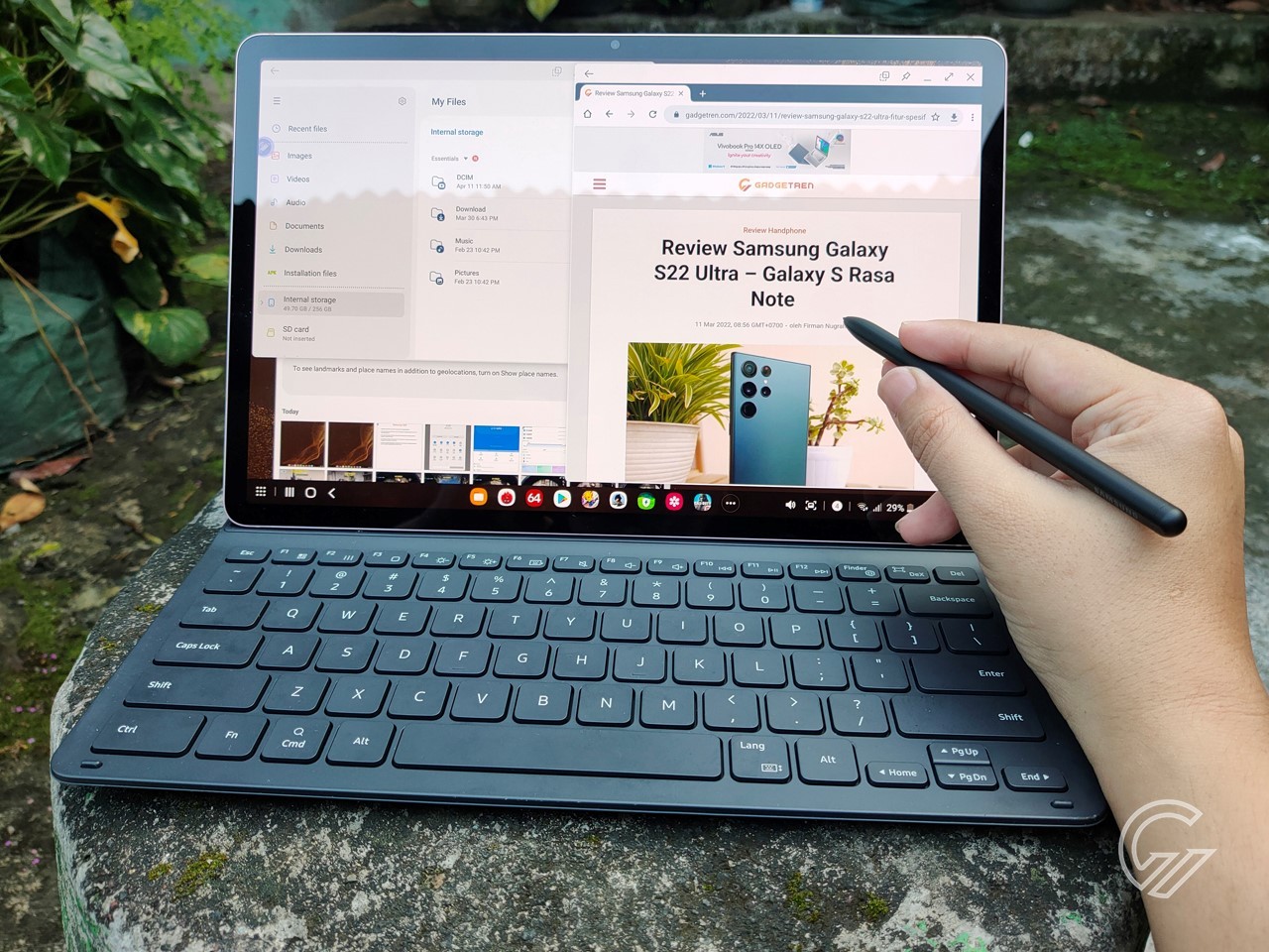 Review Samsung Galaxy Tab S8+ - Feature