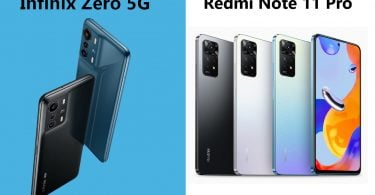 Infinix Zero 5G vs Redmi Note 11 Pro
