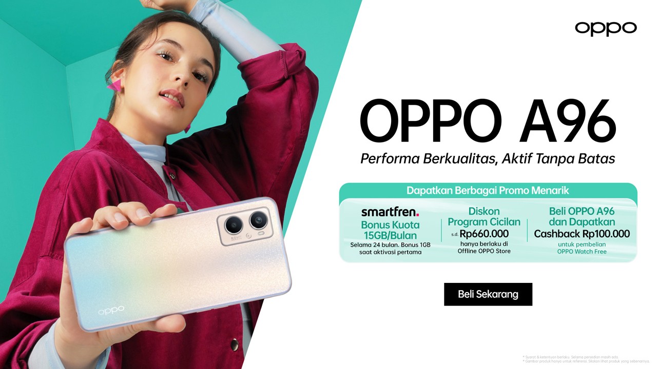 OPPO A96 Poster First Sale