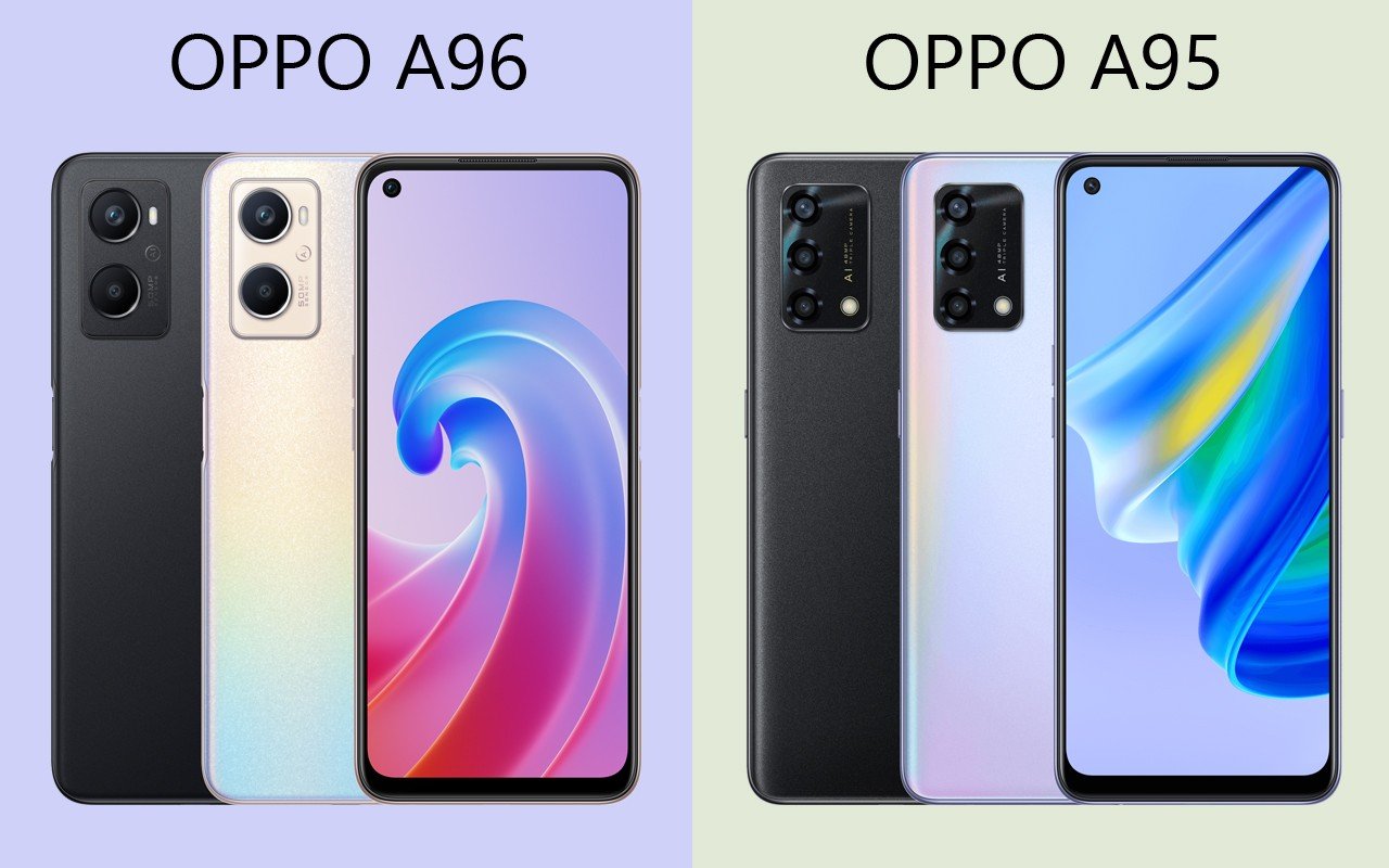 Perbaikan OPPO A96 vs OPPO A95