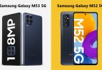 Samsung Galaxy M53 5G vs M52 5G