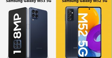 Samsung Galaxy M53 5G vs M52 5G